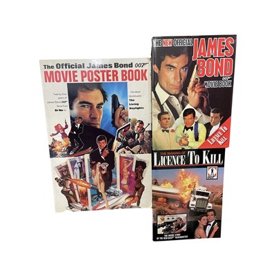 Lot 132 - A mixed lot of 1980s James Bond books, to...