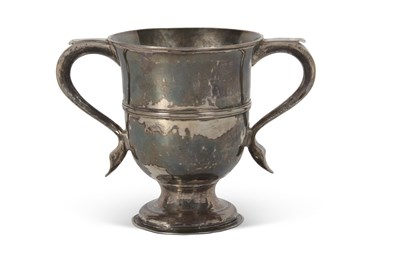 Lot 302 - An early George III small two handled loving...