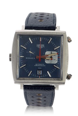 Lot 452 - A Heuer Monaco reference 1533, the watch has a...