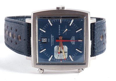 Lot 452 - A Heuer Monaco reference 1533, the watch has a...