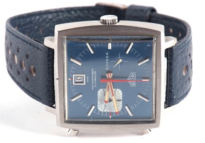 Lot 452 - A Heuer Monaco reference 1533, the watch has a...