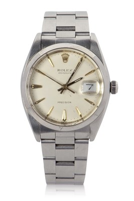 Lot 453 - A 1962 Rolex Oyster Date Precision 6694, the...