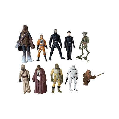 Lot 139 - A mixed lot of Star Wars figurines, including...