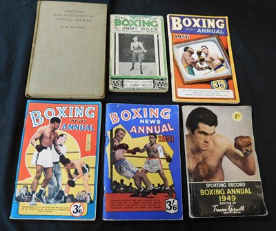 Lot 649 - Sporting Record boxing annual 1949, original...
