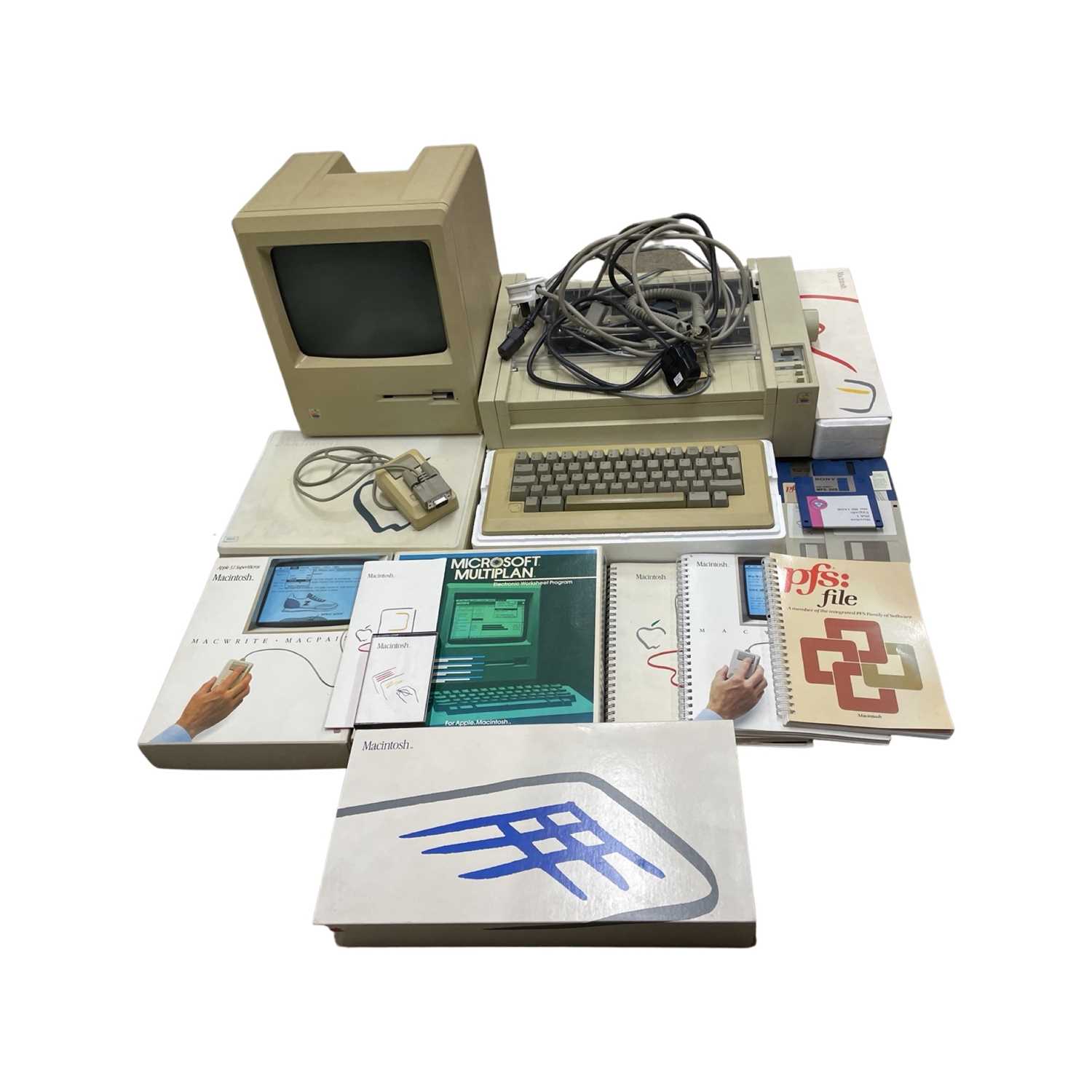 Lot 306 - A Steve Jobs signature-moulded Apple Macintosh...