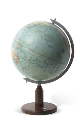 Lot 470 - A Philips standard globe on metal support and...