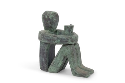 Lot 182 - John Brown contemporary figure "Bookworm",...