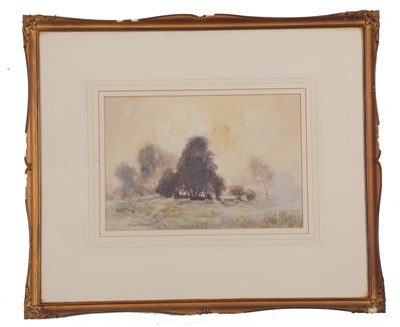 Lot 125 - Henry Frank Waring (fl.1900-1928), a pastoral...