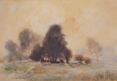 Lot 125 - Henry Frank Waring (fl.1900-1928), a pastoral...