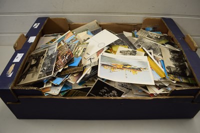 Lot 36 - Large box of various mixed postcards