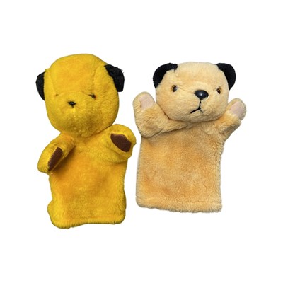 Lot 305 - A pair of Sooty hand puppets with original...