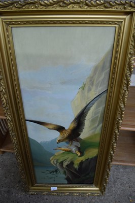 Lot 313 - LATE 19TH CENTURY SCHOOL STUDY OF AN EAGLE...