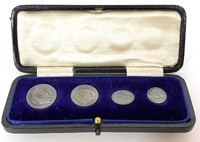 Lot 102 - Edward VII 1906 Maundy set in original dated box