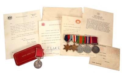 Lot 171 - A group of Second World War campaign medals...