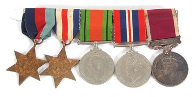 Lot 171 - A group of Second World War campaign medals...