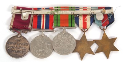 Lot 171 - A group of Second World War campaign medals...