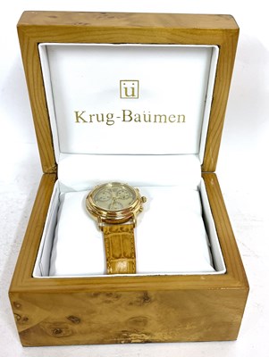 Lot 280 - A Krug Baumen 'principal diamond' quartz...