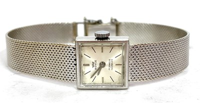 Lot 282 - A Ladies Royce precious metal wrist watch...