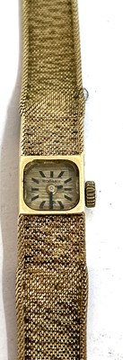 Lot 285 - A 9ct gold ladies Rotary wrist watch, the...