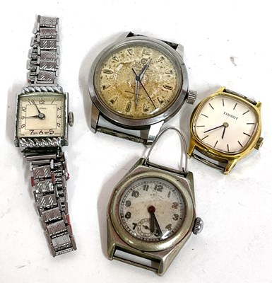 Lot 290 - A lot of four wrist watches the makers of...