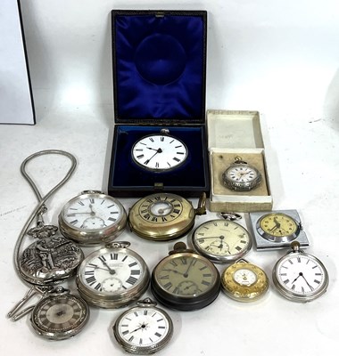 Lot 311 - Mixed lot of pocket watches, three of which...