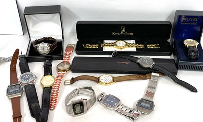 Lot 314 - Mixed lot of various wrist watches including...