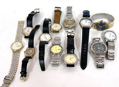 Lot 331 - Mixed lot of twelve various wrist watches...