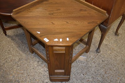 Lot 354 - Modern Ercol corner table