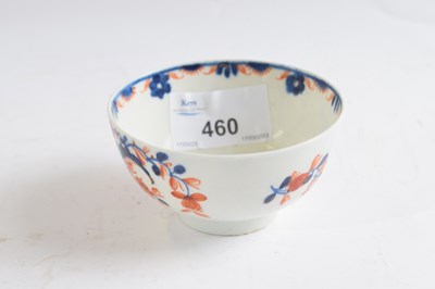 Lot 460 - Lowestoft porcelain tea bowl circa 1780 with a...