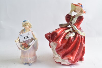 Lot 474 - Royal Doulton figure of Top of the Hill,...