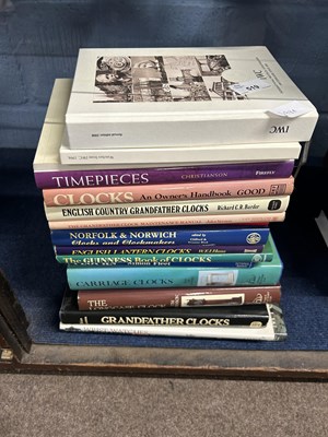 Lot 519 - Further quantity of books on watches and wrist...