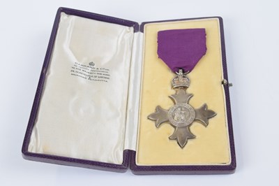 Lot 266 - Silver British Empire medal (MBE) London 1928...
