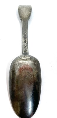 Lot 141 - 19th Century French silver tablespoon, the...