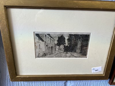 Lot 141 - Entrance to Forest Fontainebleau signed C M N...