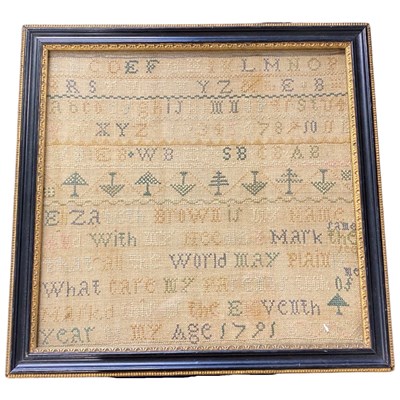 Lot 377 - Framed Sampler