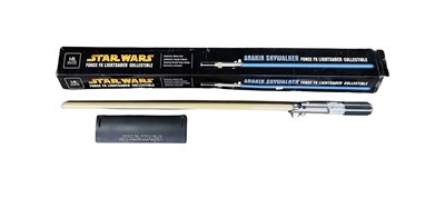 Lot 122 - A boxed Force FX Anakin Skywalker lightsaber...