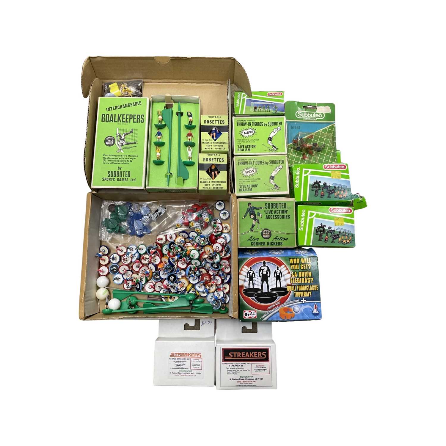 Lot 279 - A quantity of various Subbuteo table top...