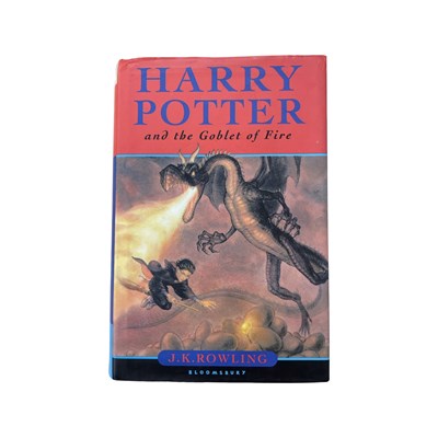 Lot 149 - A first edition hardbound copy of Harry Potter...