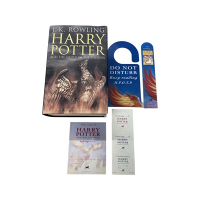 Lot 146 - A first edition hardbound copy of Harry Potter...