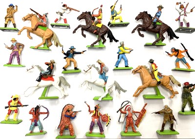 Lot 202 - A quantity of 1970s Britains plastic Cowboys...