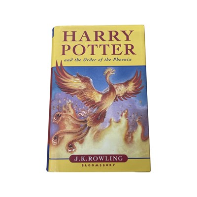 Lot 151 - A hardbound First Edition copy of Harry Potter...