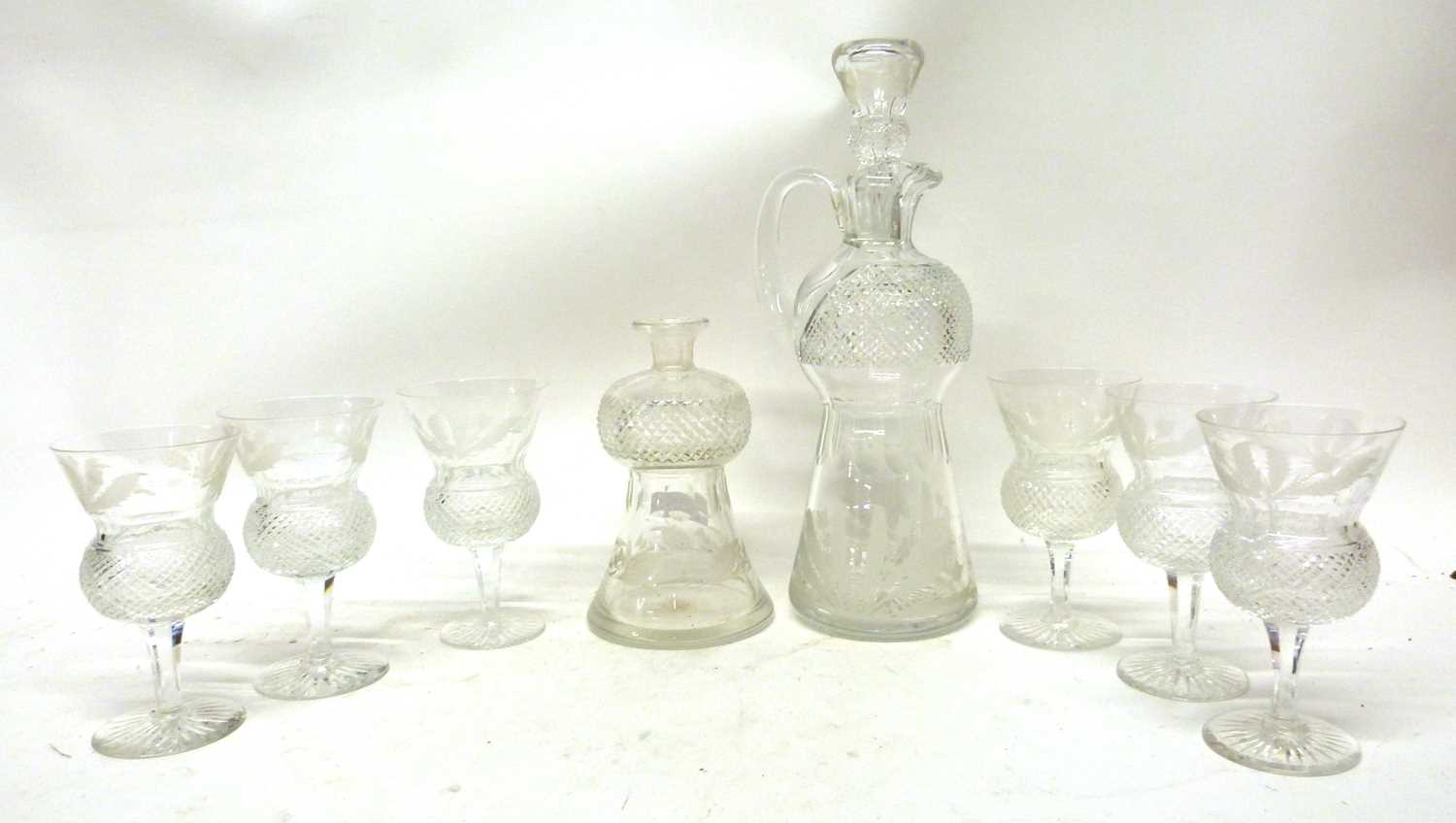 Lot 41 - Quantity of Edinburgh Crystal glass ware...