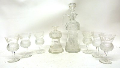 Lot 41a - Quantity of Edinburgh Crystal glass ware...