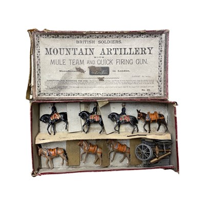 Lot 200 - A boxed set of Britains die-cast figures,...