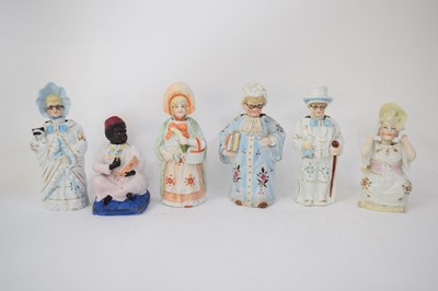 Lot 118 - Quantity of bisque porcelain nodding figures...