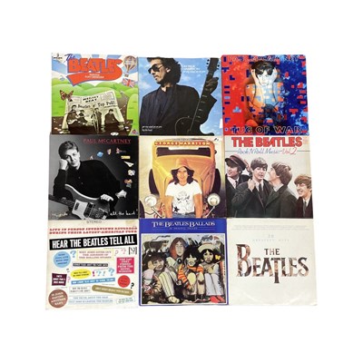 Lot 163 - The Beatles: A collection of 12" vinyl LP...