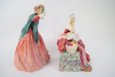 Lot 122 - Doulton figure of a Lady Charmian and a figure...