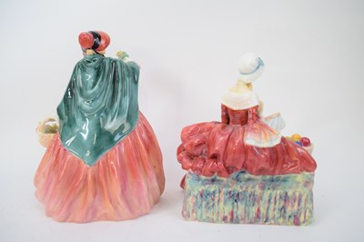 Lot 122 - Doulton figure of a Lady Charmian and a figure...