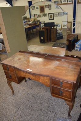 Lot 341 - Walnut veneered dressing chest