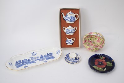 Lot 145 - Collection of miniature china by Coalport and...